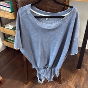Free People / Intimatley- body suit, over-sized, size small